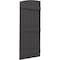 Ekena Millwork Americraft 6-Board (3 Batten) Wood Joined Board-n-Batten Shutters w/Ellipt Top, ARW401BE621X77SMH, PR ARW401BE621X77SMH - alternate 9